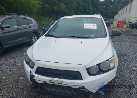 2013 Chevrolet Sonic Lt Auto z USA, uszkodzony, nr VIN 1G1JC6SB3D4249364